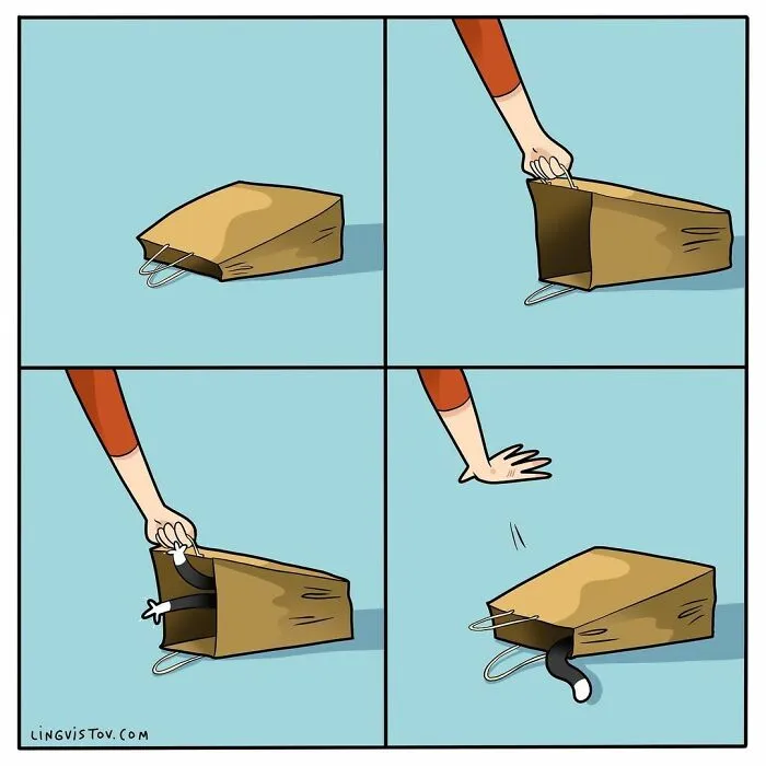 Artist Illustrates What It's Like To Live With A Cat (30 New Pics)