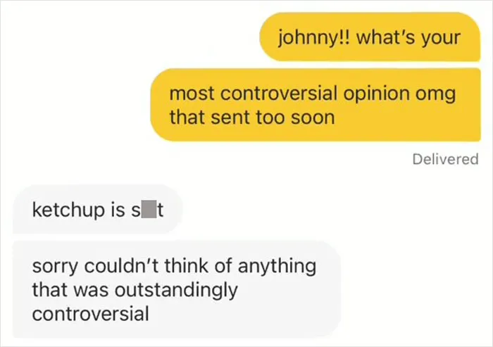 Women Are Saving Time On Dating Apps By Asking For Controversial Opinions As The First Thing And These Are 30 Answers They Got