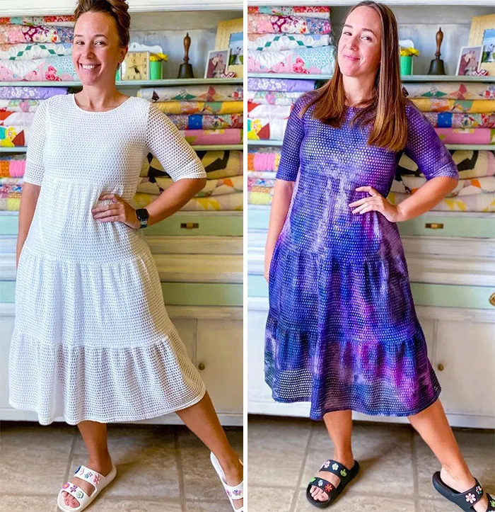 Esta mujer modifica ropa de tiendas de 2ª mano para crear nuevos atuendos y aquí tienes 20 de sus mejores creaciones (Nuevas imágenes)