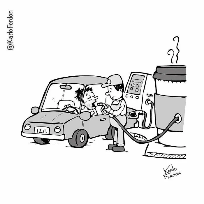 This Artist Makes Humorous One-Panel Comics Without Dialogue (30 New Pics)