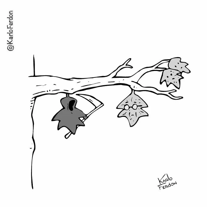 This Artist Makes Humorous One-Panel Comics Without Dialogue (30 New Pics)