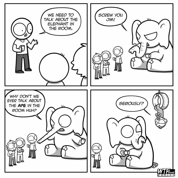 Hilarious Comics With Unexpected Endings By "What The Frame Comics"