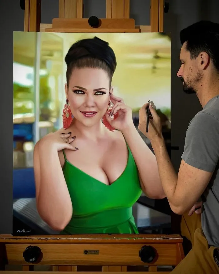 Paintings That Look Like Photographs: 45 Portraits By A Brazilian Artist