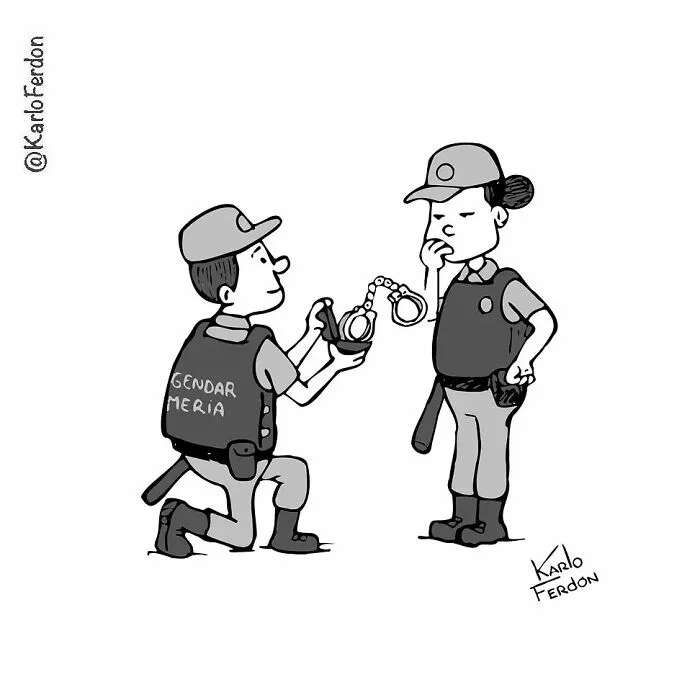 This Artist Makes Humorous One-Panel Comics Without Dialogue (30 New Pics)