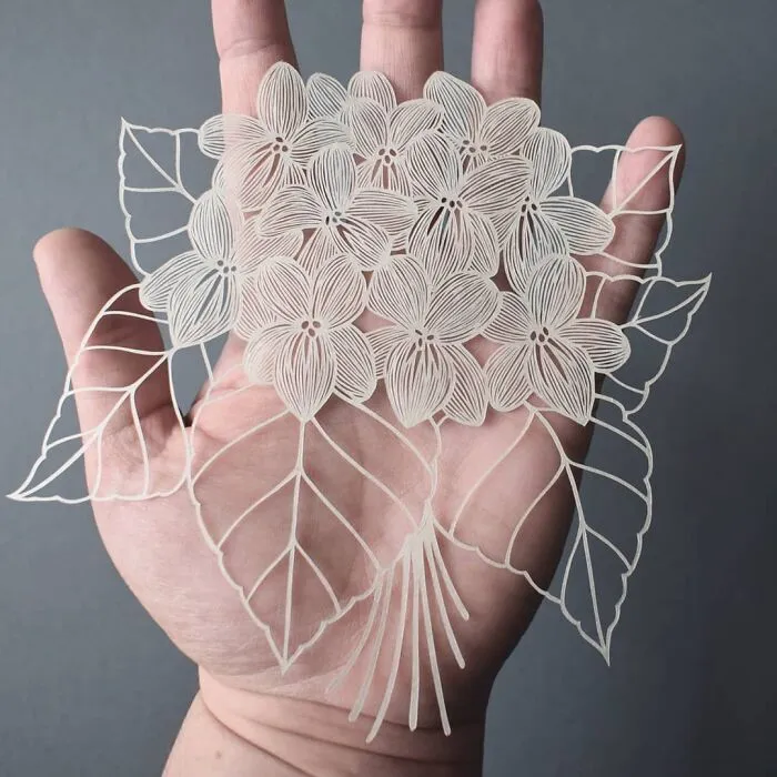 I Create Detailed And Delicate Flower Art, Which Can Take Up To 40 Hours To Complete (27 Pics)
