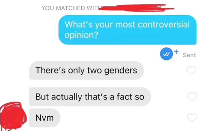 Women Are Saving Time On Dating Apps By Asking For Controversial Opinions As The First Thing And These Are 30 Answers They Got