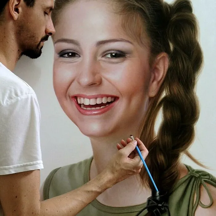 Paintings That Look Like Photographs: 45 Portraits By A Brazilian Artist