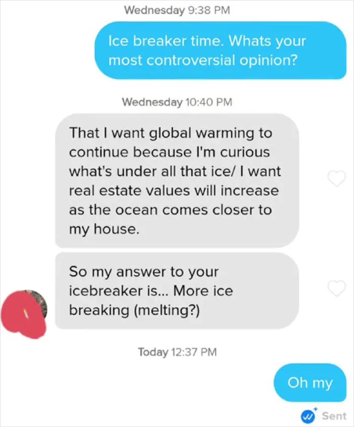 Women Are Saving Time On Dating Apps By Asking For Controversial Opinions As The First Thing And These Are 30 Answers They Got