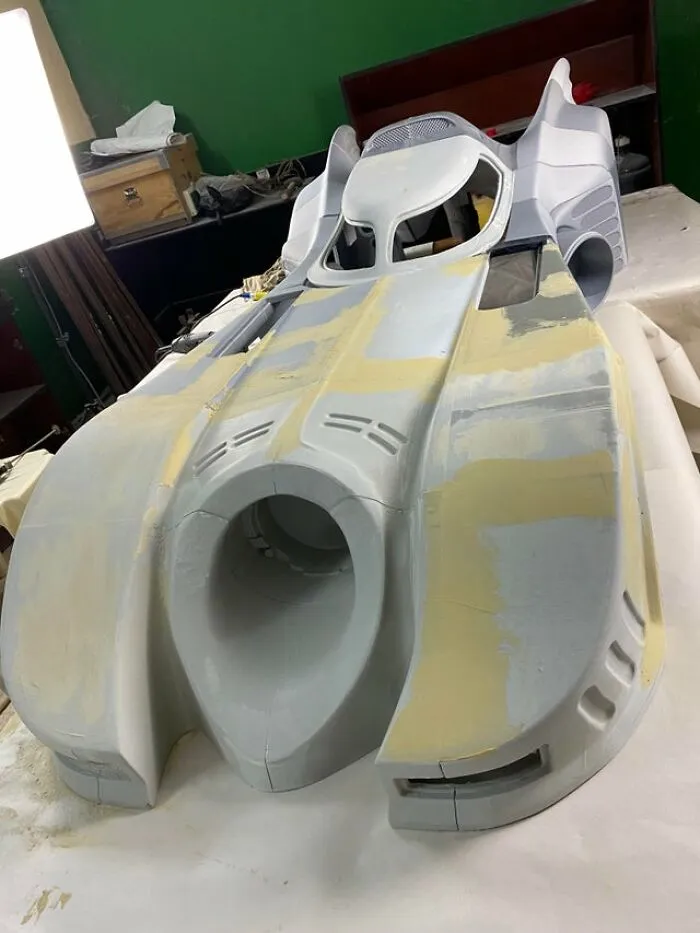 I Made A 1:3 Scale Batmobile 1989 For My 4 Years Old Son