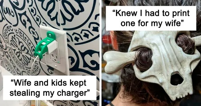 These People Online Are Making Their Ideas Come To Life By Printing Them With A 3D Printer (30 Creations)