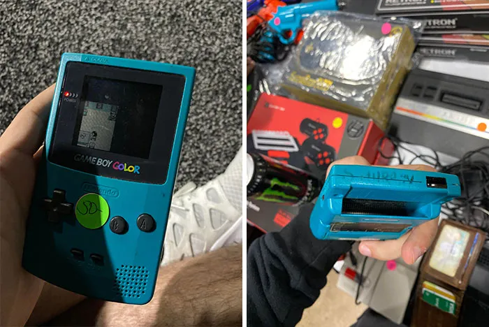 He encontrado mi antigua game boy