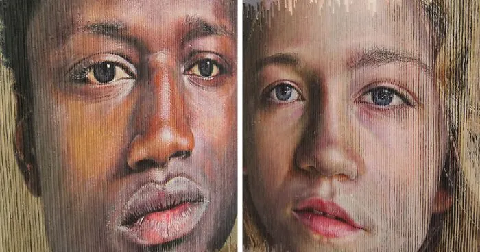 Changing Portraits That Can Be Experienced Not Only In Harry Potter: Optical Art By Sergi Cadenas