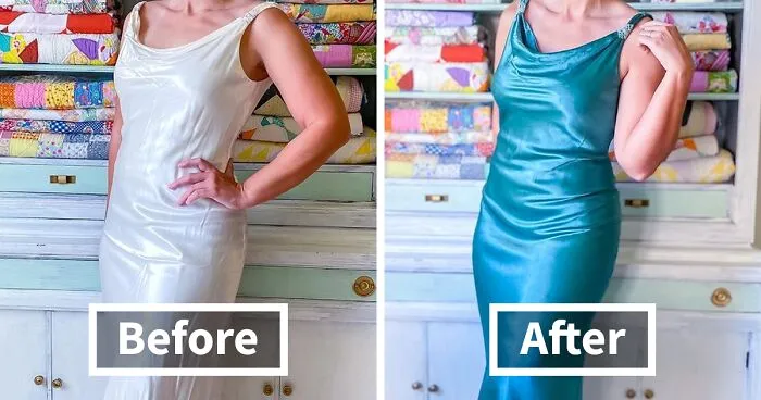 Woman Modifies Old Thrift Store Clothes To Create New Outfits And Here Are 25 Of Her Best Works (New Pics)