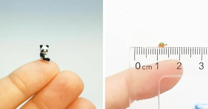 This Artist Started Micro Crocheting As An Experiment, And Now She Creates Tiny Animals And Plants Using Needle And Thread (70 Pics)