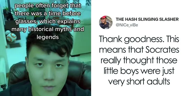 26 Myths That Might Have Originated Because People With Poor Eyesight Had No Access To Glasses, As Shared On Twitter