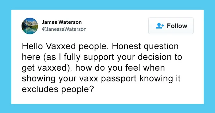 Man Asks Vaccinated People How They Feel About 'Excluding' The Unvaccinated - 33 People Give Honest Answers