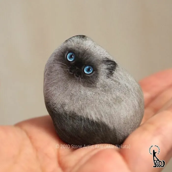 Japanese Artist Turns Blunt Stones Into Adorable Animals (70 New Pics)