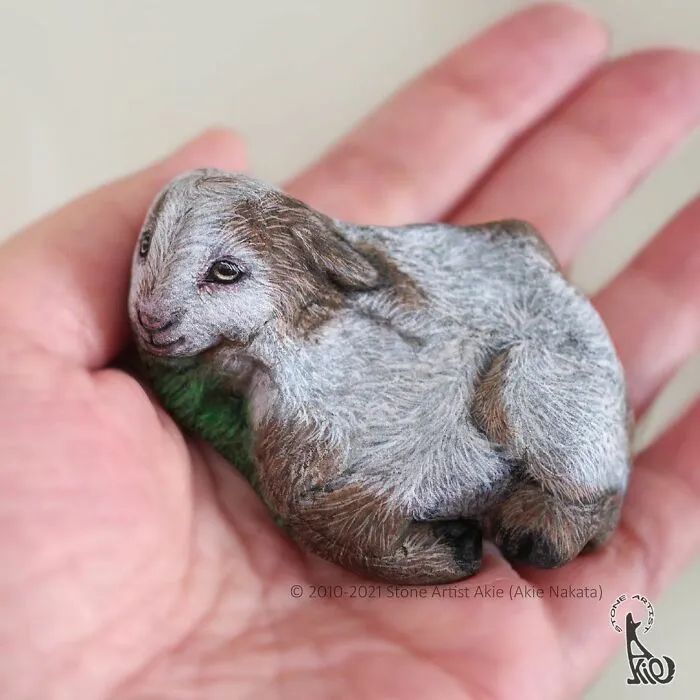 Japanese Artist Turns Blunt Stones Into Adorable Animals (70 New Pics)