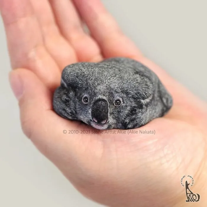 Japanese Artist Turns Blunt Stones Into Adorable Animals (70 New Pics)