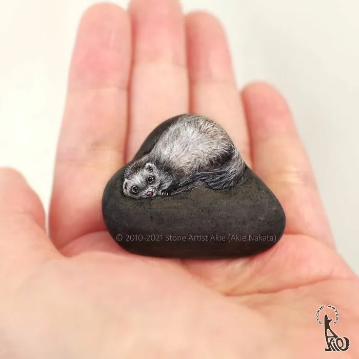 Japanese Artist Turns Blunt Stones Into Adorable Animals (70 New Pics)