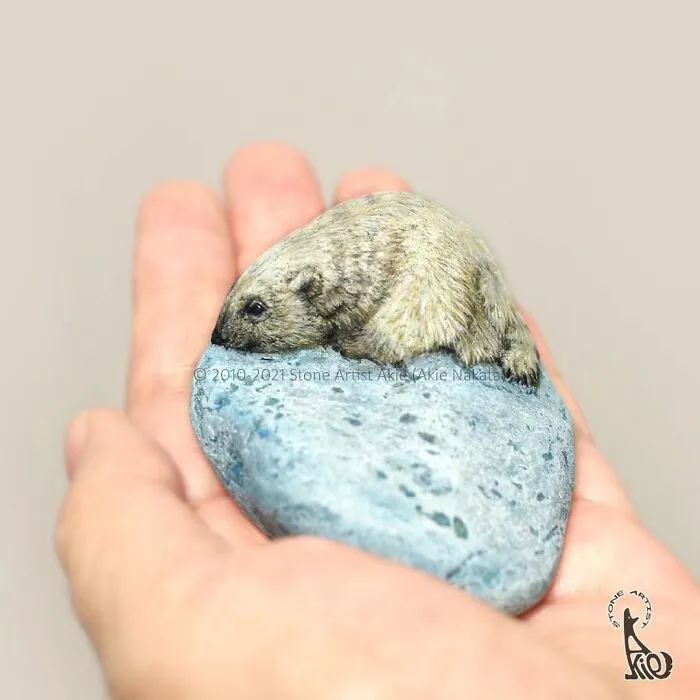 Japanese Artist Turns Blunt Stones Into Adorable Animals (70 New Pics)