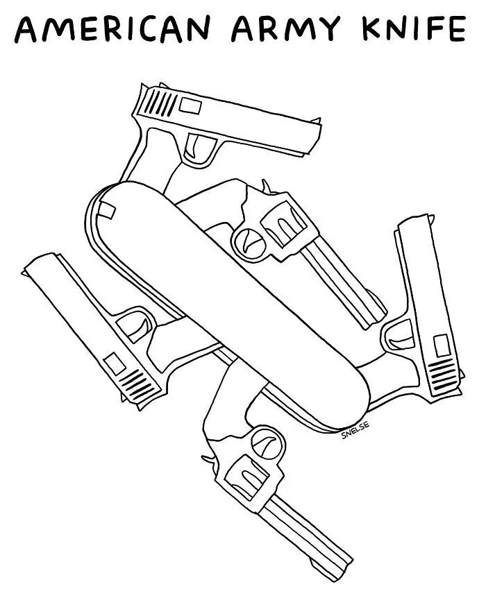 American Army Knife