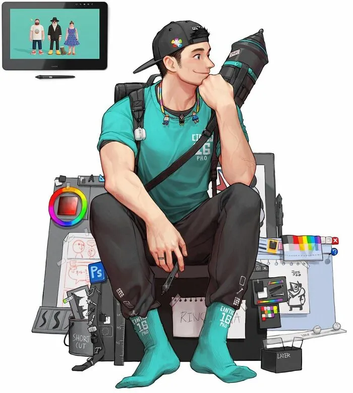 Artist Reimagines Various Things As Cartoon Characters (40 New Pics)