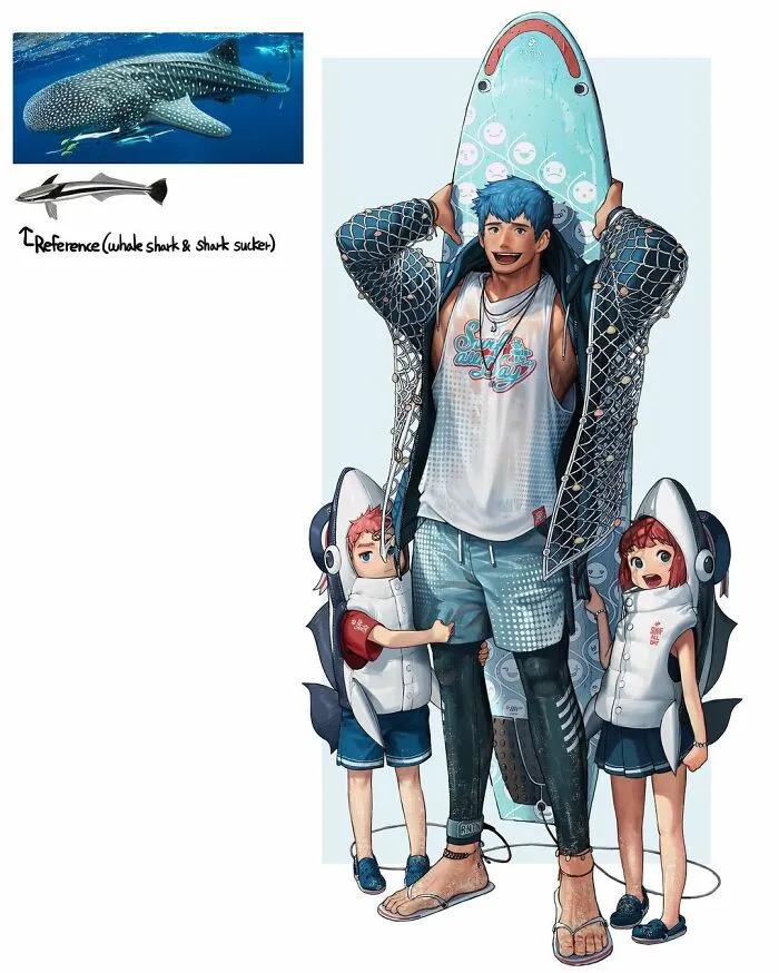 Artist Reimagines Various Things As Cartoon Characters (40 New Pics)