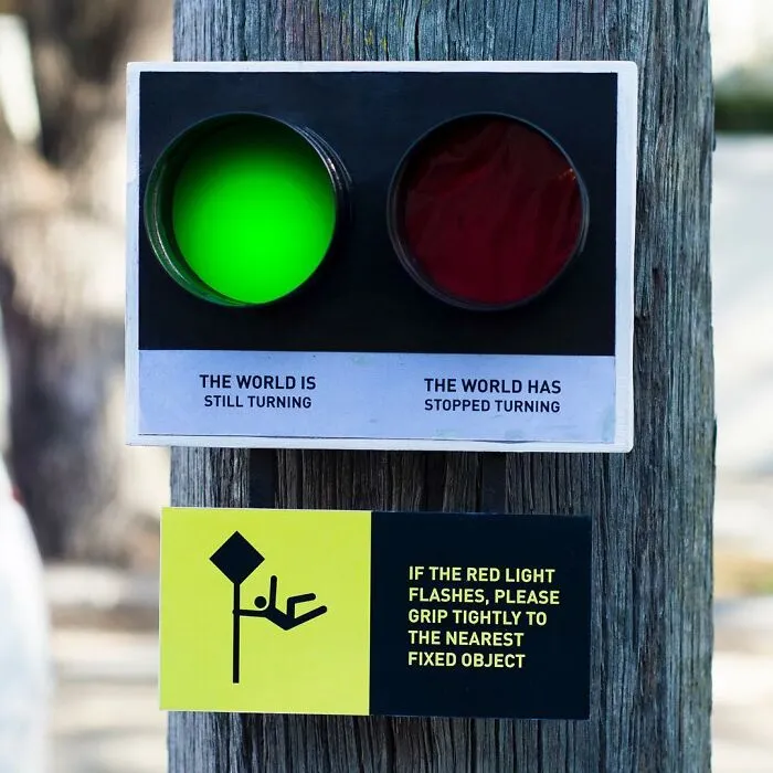Artist Hides Clever And Funny Signs Around His City For People To Find (30 Pics)