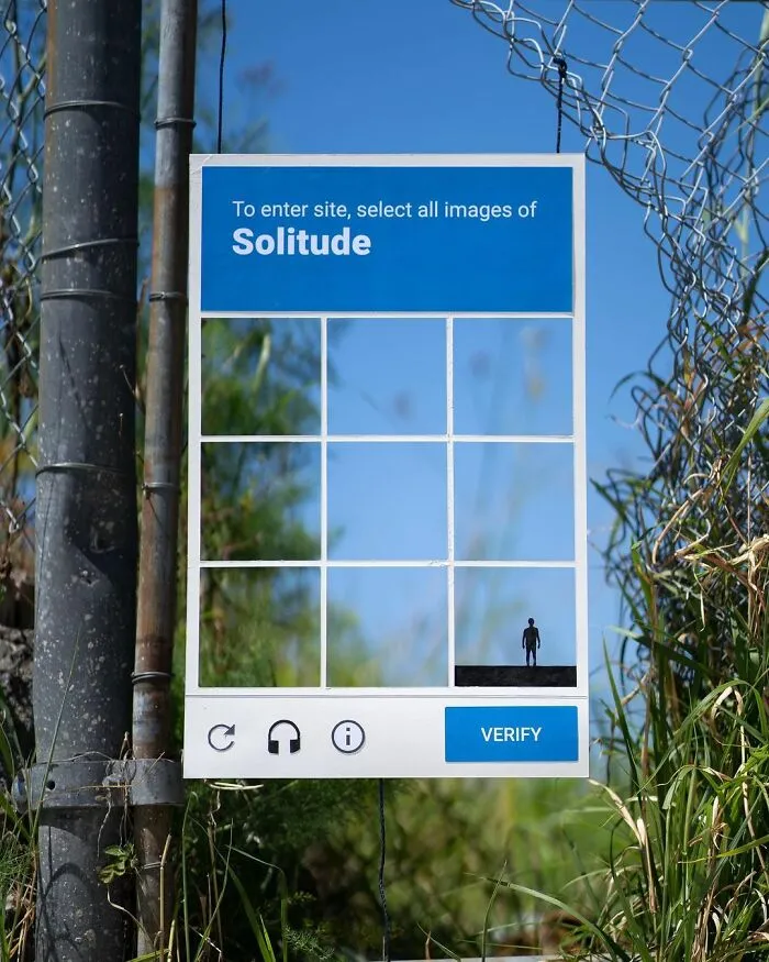 Artist Hides Clever And Funny Signs Around His City For People To Find (30 Pics)