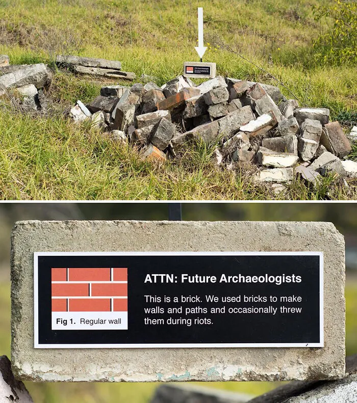 Artist Hides Clever And Funny Signs Around His City For People To Find (30 Pics)
