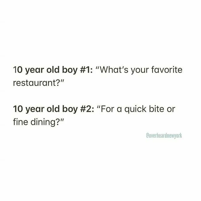 40 Hilarious Conversations That People Overheard In New York And Decided They’re Too Good Not To Share (New Pics)