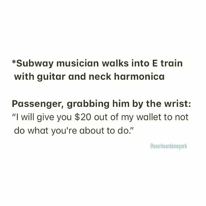 40 Hilarious Conversations That People Overheard In New York And Decided They’re Too Good Not To Share (New Pics)