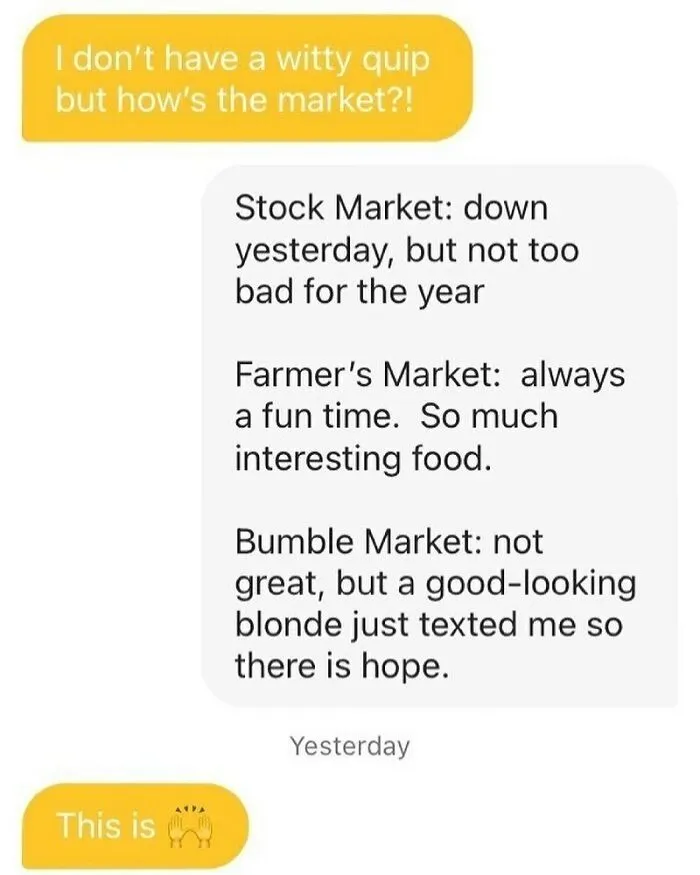 50 Times Bumble Conversations Were So Good, People Had To Share Them On This Instagram Page
