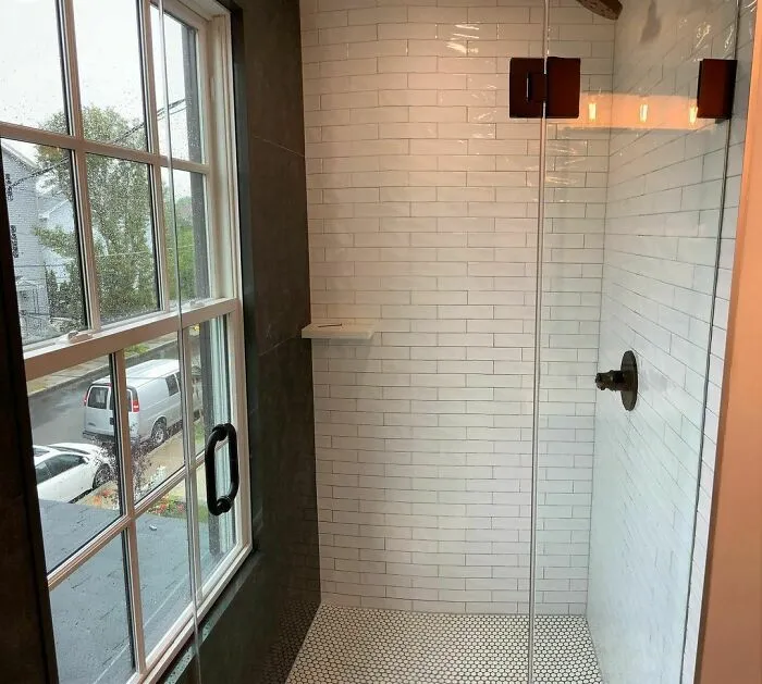 Shower With A View!