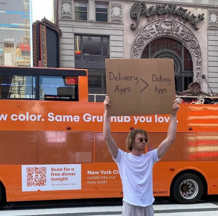 Dude Keeps Protesting Annoying Everyday Things With Funny Signs (30 New Pics)