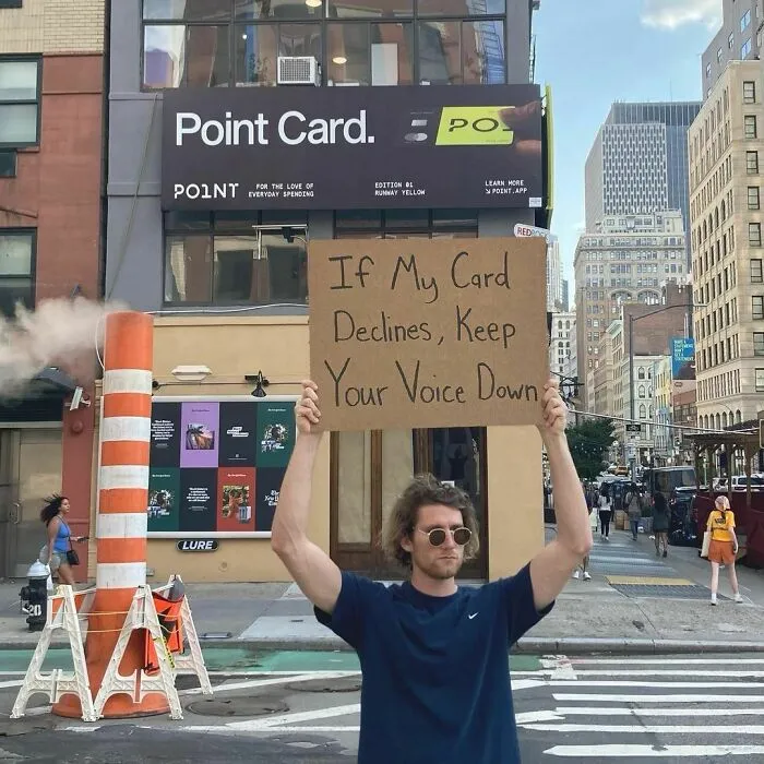 Dude Keeps Protesting Annoying Everyday Things With Funny Signs (30 New Pics)