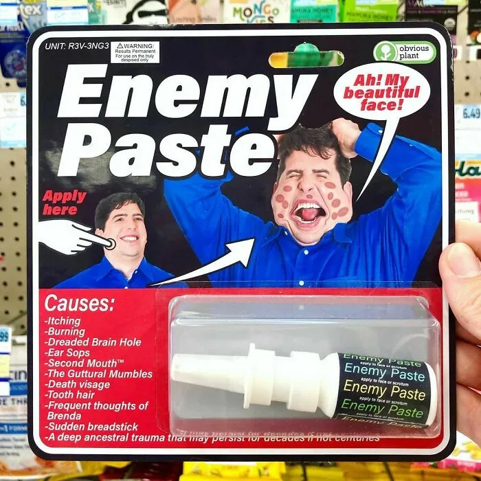 30 Hilarious Fake Products Planted In Real Stores By 'Obvious Plant' (New Pics)
