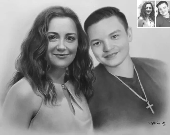 This Russian Street Artist Draws Photorealistic Live Portraits And Each One Takes Up To An Hour (102 New Pics)