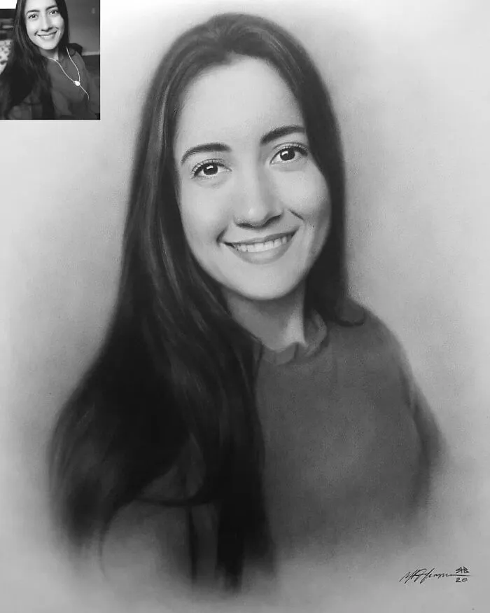 This Russian Street Artist Draws Photorealistic Live Portraits And Each One Takes Up To An Hour (102 New Pics)