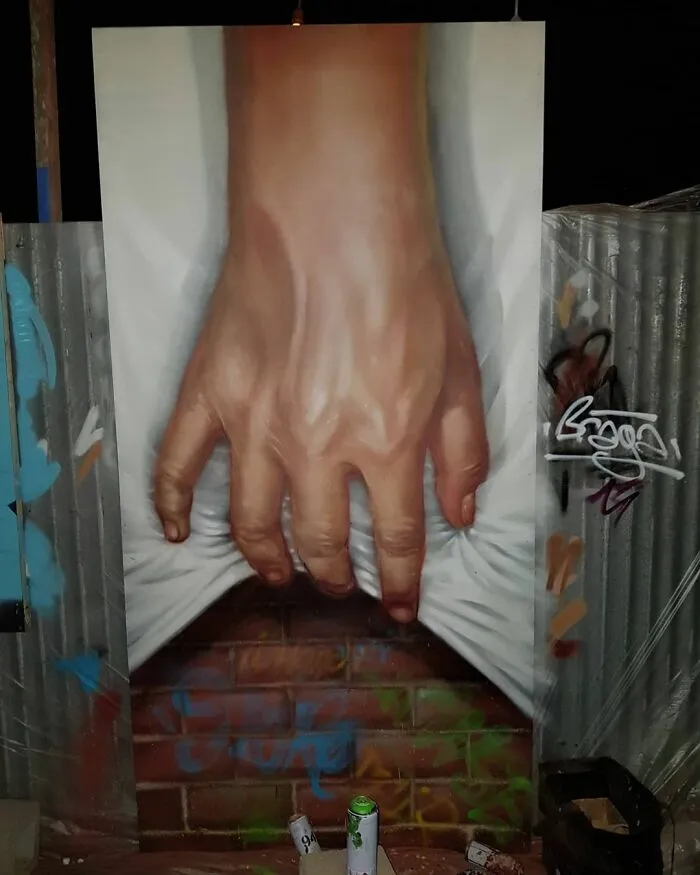 French Artist's 52 3D Graffiti
