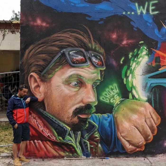 French Artist's 52 3D Graffiti