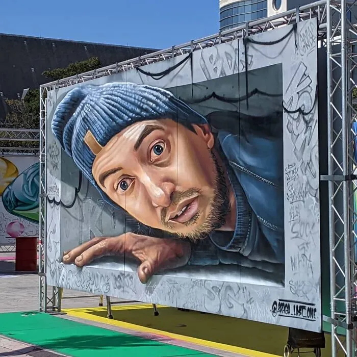 French Artist's 52 3D Graffiti