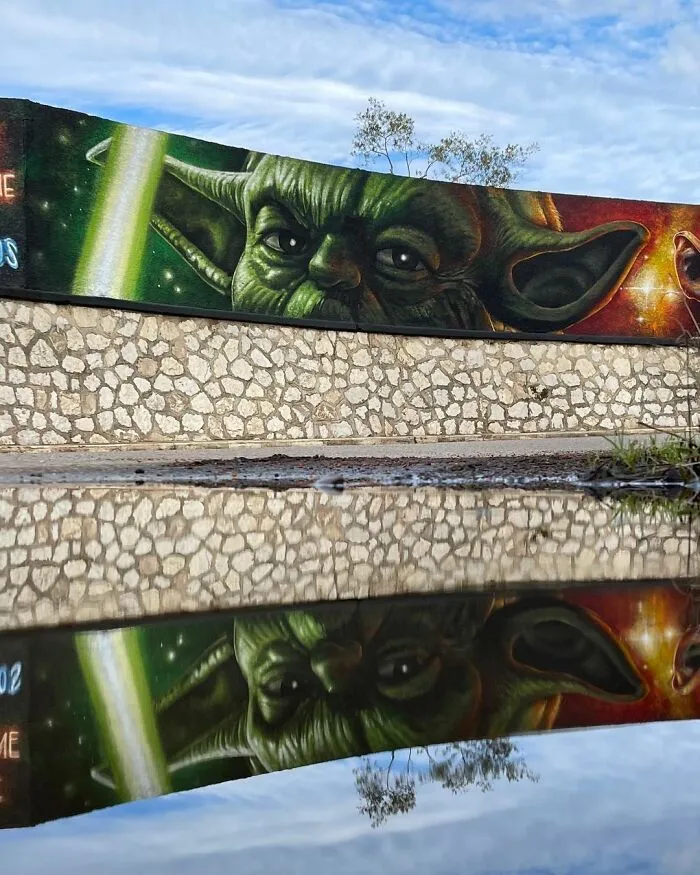 French Artist's 52 3D Graffiti