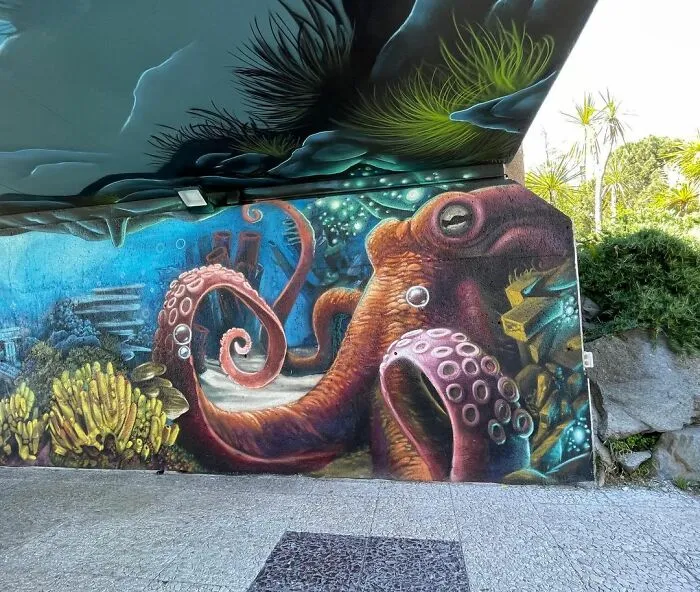 French Artist's 52 3D Graffiti