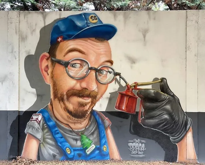 French Artist's 52 3D Graffiti