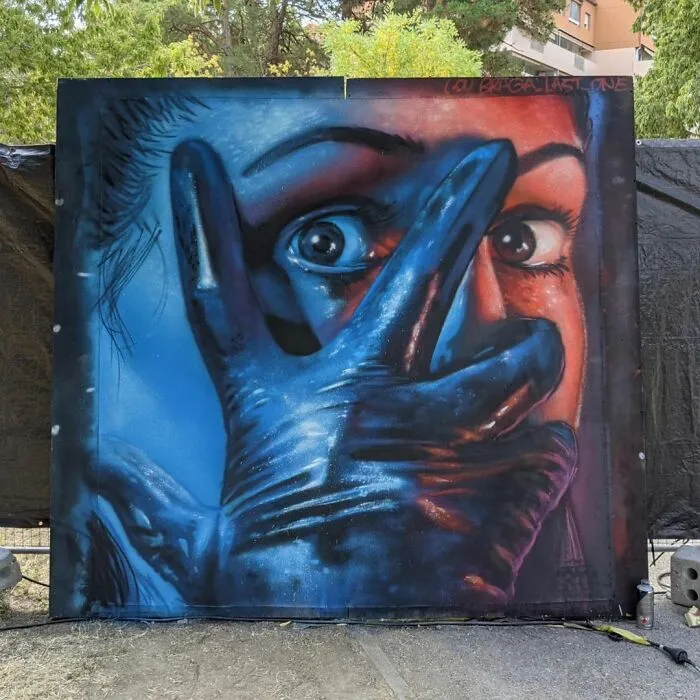 French Artist's 52 3D Graffiti