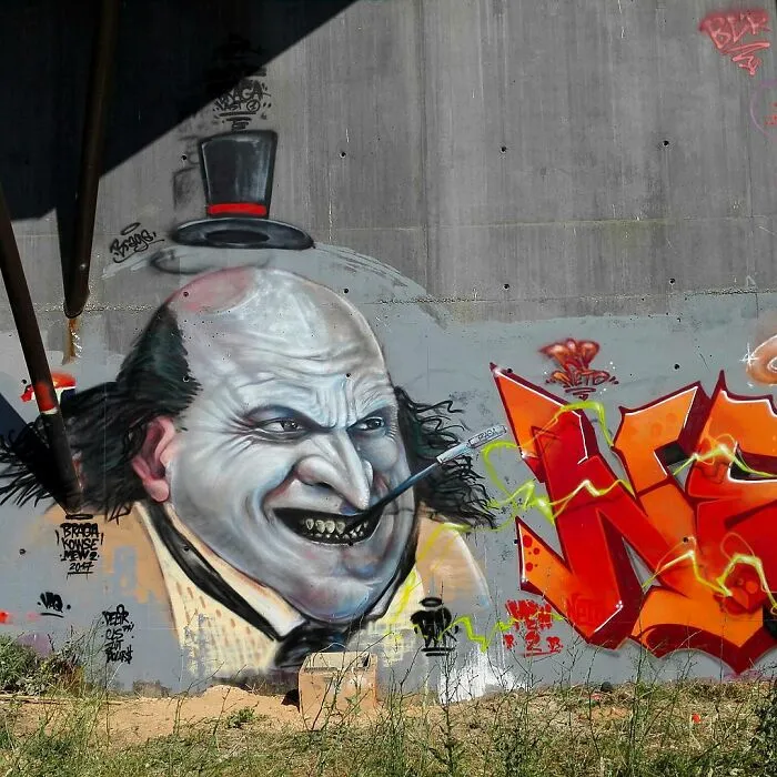 French Artist's 52 3D Graffiti