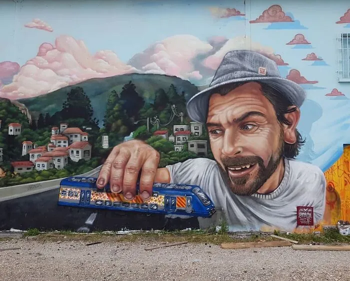 French Artist's 52 3D Graffiti
