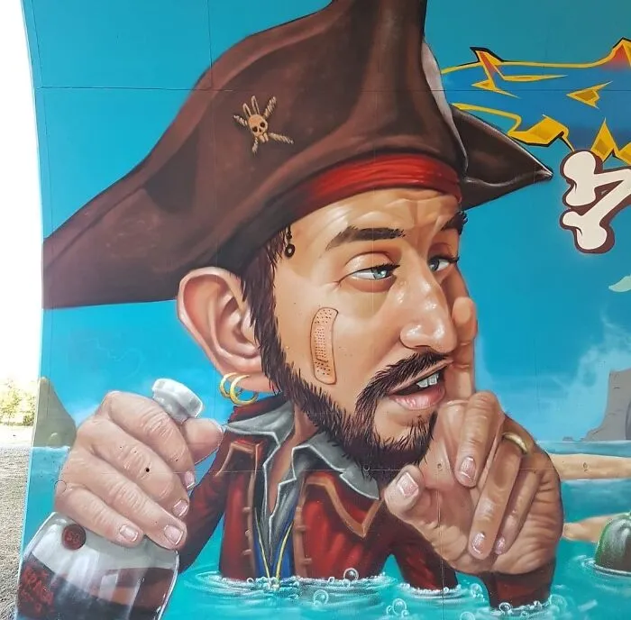 French Artist's 52 3D Graffiti